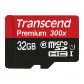 Transcend Premium Class 10 microSDHC 32GB Speicherkarte mit SD-Adapter (UHS-I, 60 Mbps Lesegeschwindigkeit) [Amazon Frustfreie Verpackung]